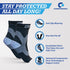 Compressa Compression Socks for Women & Men, 1 Pair Open Toe, Premium Non-Slip Support for Joint Pain Relief