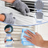 Set,Blind XANGNIER Window Blind Cleaner Duster Tool Cleaning Tools,Washable Multi-Surface Dusting Kit for Wood