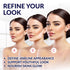 Stylia Double Chin Mask - V Line Chin Strap - Toning Hydrogel Collagen Face Mask with Hyaluronic Acid & Aloe Vera - 5PC