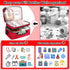 Tesuko Medicine Bag for Traveling with Portable Small Pouch, Double Layer Pill Bottle Organizer Storage Case
