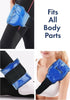 Pack Pack Pack Medical Grade Pain Relief Flexible Ice for Injuries | Dual Sided Soft Plush Hot + Flexible Gel Beads
