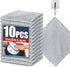 Navona 10 Pcs Steel Wire Dishcloth, Double-Layer Non-Scratch Cleaning Cloth for Cookware and Sinks
