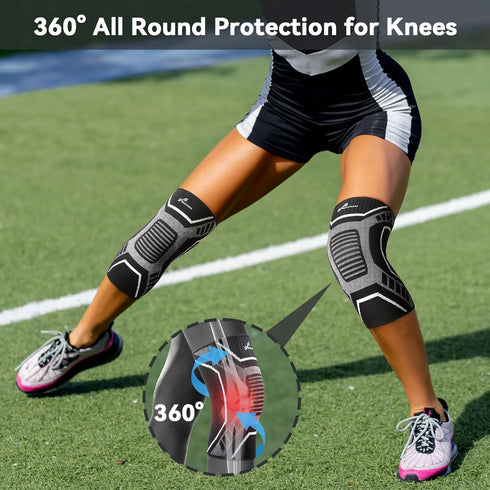 Sportneer Knee Braces for Knee Pain, Compression Sleeve for Men and Women, Support for Joint Pain Relief