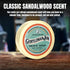 Sandalwood Shaving Soap for Men - 2.25 oz - Creates Perfect Lather - Moisturizes & Protects for Smooth Shaves
