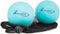 Therapy Massage Ball Set - Instant Muscle Pain Relief, 2 Extra Firm Balls with Mesh Bag for Myofascial Release