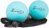 Therapy Massage Ball Set - Instant Muscle Pain Relief, 2 Extra Firm Balls with Mesh Bag for Myofascial Release