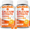 Hudetex (2 Pack) Calcium Citrate 1200 mg with Vitamin D3 Gummies for Women