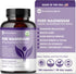 Pure Magnesium Glycinate Supplement – 200mg, 180 Capsules for Sleep, Muscle, Nerve & Bone Health