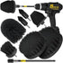 Holikme 8 Piece Drill Brush Attachments Set - Power Scrubber Brush with Long Attachment for Bathroom and Kitchen