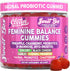 Clean Nutra Feminine Balance Gummies for Women Pineapple VaginalProbiotics pH Balance Cranberry