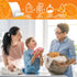 Laundry Detergent Sheets, 200 Sheets, Lemon Orange Scent - Eco-Friendly, Liquidless, Hypoallergenic