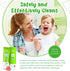 Smddx 2-3 2.1 oz (60g) (2 Pack, Fluoride-Free Baby Toothpaste for Ages Natural Fruit-Flavored Mild Formula Pea-Sized