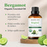 Majestic Pure USDA Organic Bergamot Essential Oil for Diffuser, 100% Organic for Skin and Aromatherapy