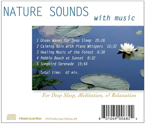 Nature Sounds with Music, Deep Sleep Music for Relaxation and Healing