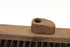 SPARTA Plastic Broom Head, Angled, Flagged for Small Debris, Indoor/Outdoor, 12 Inches, Brown