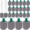 26 Pcs Toilet Pumice Stone with Long Handle, Toilet Bowl Cleaner Brush Wand Refills for Deep Cleaning