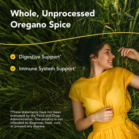 NORTH AMERICAN HERB & SPICE OregaMax - Wild Oregano Supplement - 90 Capsules for Digestive & Immune Support