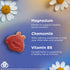 Zarbee's Children's Calm Gummy, Supports a Calm Mind & Body for Kids Ages 5+, Made with Magnesium, Chamomile & Vitamin B6, Natural Raspberry Flavor, 30 Gummies
