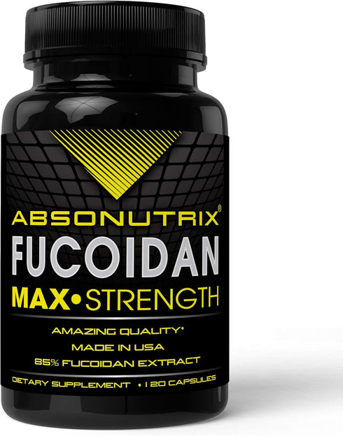 Absonutrix Fucoidan Pure Brown Seaweed Extract, Laminaria Japonica Cell Immunity, 120 Capsules