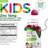 Zinc Gummies for Kids 15mg - Immune Support & Antioxidant - Vegan, Gluten Free, Tasty Chewable Berry Flavor - 120 Count