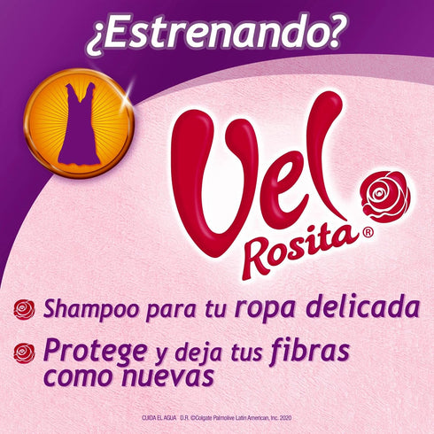 Vel Rosita 450 ml Detergente Liquido para Ropa Delicada