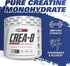 EHP Labs CREA-8 Creatine Monohydrate Powder - Unflavored Supplement for Muscle Growth, 100 Servings (500g)