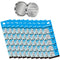 LisBiya CR2450 Lithium Battery 3 Volt Coin Button 50 Pack