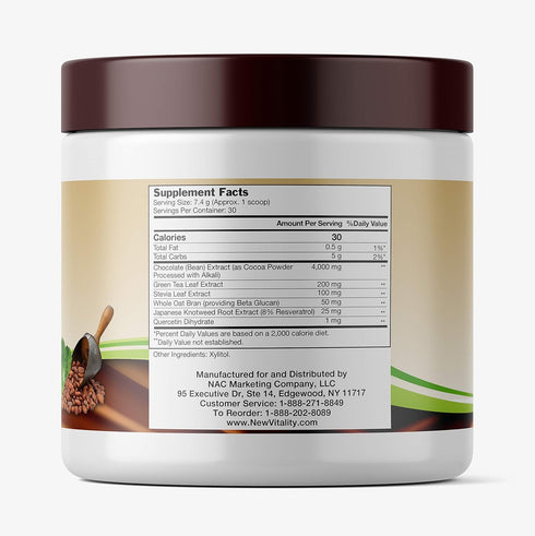 Immune 30 Coco Complete by New Vitality System and Boosting Superfood Powder Supplement, Energy Support, Sugar Free