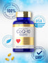 Carlyle CoQ10 100mg | 240 Softgels | Mega Q-Sorb Coenzyme Q-10 with Black Pepper Extract | Non-GMO, Gluten Free
