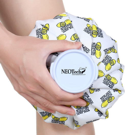 NeoTech Care Ice Bag, Screw Top Fillable, Reusable (8 inch, 100% Juice No Seeds Design)