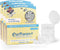 EarPlanes+ Invisible Airplane Travel Ear Protection, Clear Low-Profile Design (Small, 3 Count)