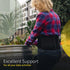 BraceUP Back Support Belt for Men and Women - Breathable Lumbar Brace for Lower Back Pain Relief