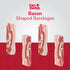 BioSwiss 24 Count Bacon Shaped Self Adhesive Bandages - Fun First Aid Kit for Kids
