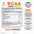 Genius BCAA Energy Powder, Grape Limeade, Nootropic Amino Acids & Muscle Recovery, Vegan Workout Supplement