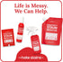Packets Pack 25 Emergency Stain Rescue Stain Remover Wipes - Road Spill On-the-Go Rescue - Wine & Coffee Stain Rescue