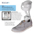 BraceOn AFO Swedish Drop Foot Stabilizer for Walking, Foot Drop Braces for Men, AFO Brace & Foot Boot for Injured Foot,