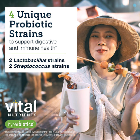 Hyperbiotics Vital Nutrients Pro Dental Probiotic, Clinically Studied BLIS K12 and M18, 45 Mint Tablets