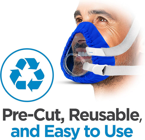 resplabs CPAP Mask Liners for AirFit & AirTouch F20 Full Face CPAP Mask - Reusable Soft Liners for Comfort & Seal