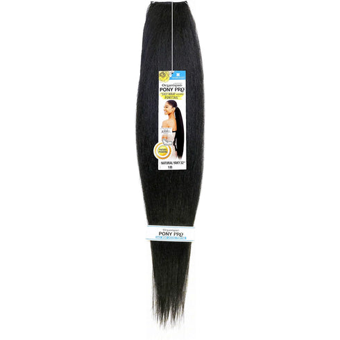 Milky Way Easy Wrap Ponytail Organique Pony Pro Natural Yaky 32" (1)