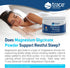 Trace Minerals | Magnesium Glycinate Powder | 120 mg | Naturally Flavored Mixed Berry Lemonade Drink Mix | 30 Day Supply