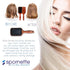Spornette Deville Cushion Paddle Brush, Boar Bristle Hair Brush for Straightening, Smoothing, Detangling