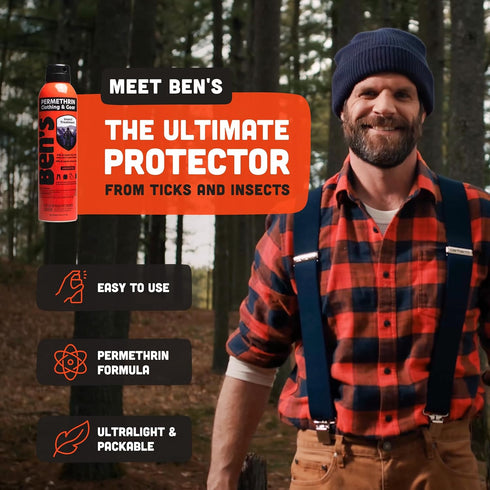 Ben's Clothing & Gear Insect Repellent Continuous Spray 6 oz. - 3 Pack