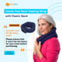 SunnyBay Microwave Heating Pad - Microwavable Heated Neck and Shoulder Wrap, Hands-Free Hot or Cool Pack, Navy