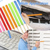 12 Pcs Microfiber Detail Duster Sticks, Fan Cleaning Brush, Crevice Cleaning Tool for Home and Car