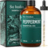 SU JUABA Peppermint Oil 4 Fl Oz, 100% Pure & Natural Aromatherapy Oil for