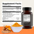 Golden Revive + Joint Support Supplement - Turmeric with Black Pepper, Quercetin, Magnesium, 60 Capsules