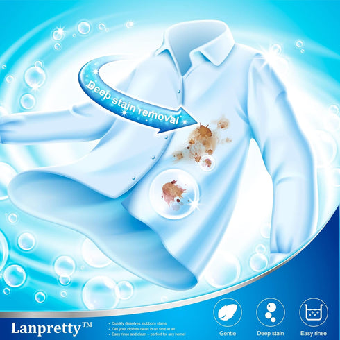 Home & Travel Laundry Detergent, Convenient Liquid Solution for On-The-Go Cleaning