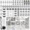 NAISKA 231Pcs Vikings Hair Beads Jewelry - Norse Runes Hair Beard Beads, Dreadlocks Accessories & Clips