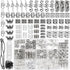NAISKA 231Pcs Vikings Hair Beads Jewelry - Norse Runes Hair Beard Beads, Dreadlocks Accessories & Clips