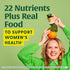 MegaFood Women's One Daily Multivitamin - 60 Tabs with Iron, B Complex, Vitamin C, D, Biotin